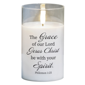 LED Candle Philemon The Grace 5in White