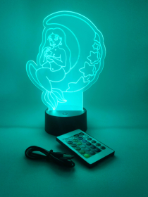 Mermaid Moon LED Accent Light