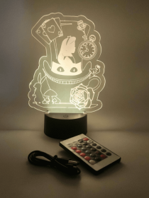 Alice in Wonderland Lamp | Books | Literature | Gift