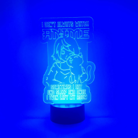 Always Watch Anime LED Light | Anime Gifts | Anime Decor