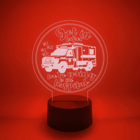 Ambulance LED Desk Lamp | Funny EMS Gift for EMT