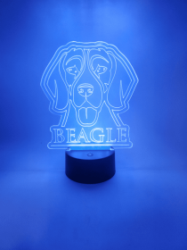 Beagle LED Lamp | Dog Light | Gifts for Pet Parents