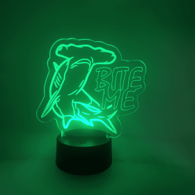 Bite Me Shark Lamp | Hammerhead LED Light | Novelty Gift