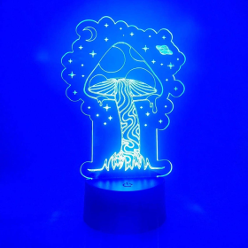 Drippy Mushroom Bohemian LED Light Lamp | Fairycore Gifts