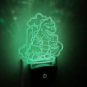 Godzilla Nightlight | Dinosaur Kaiju Monster LED Night Light