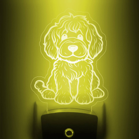 Labradoodle Nightlight | Cute Dog Puppy LED Night Light