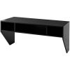 Contemporary Space Saver Floating Style Laptop Desk in Black