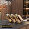 3 Bottles of Table Wine Rack/Solid wood wine rack /Home wine rack//Living room wine rack/ PINE