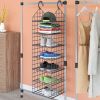 Hanging Closet Organiser with 7 Shelves