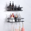 2 Tier Shower Caddy Shelf Holder Bathroom Kitchen Storage Rack