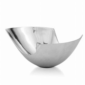 Pala Abstract Bowl (Color: Silver)