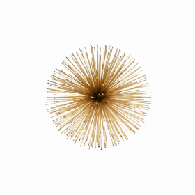 Pilluelo Urchin Sphere (Color: Gold, size: medium)