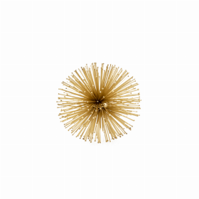 Pilluelo Urchin Sphere (Color: Gold, size: small)