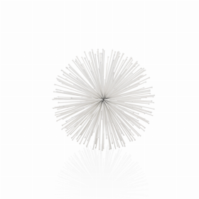 Erizo Spiked Sphere (Color: White, size: medium)