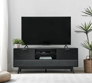 Larsen TV Stand (Color: Black)