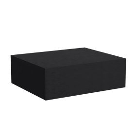 Milano Floating Nightstand (Color: Black)