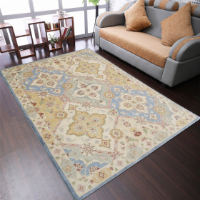 Rugsotic Carpets Hand Tufted Wool Area Rug Oriental (Color: Multicolor, size: 3'6''x5'6'')