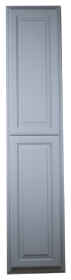 Booker On the Wall Cabinet (size: 55.5h x 15.5w x 3.5d)