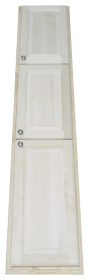 Booker On the Wall Cabinet (size: 79.5h x 15.5w x 3.5d)