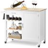 Rolling Storage Cabinet Kitchen Cart For Home And Bar Commercial Usage