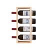 4 Bottle wall wine rack/wine racks countertop/Solid wood wine rack /Home wine rack/Living room wine rack/ PINE