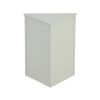 Triangle Bathroom Storage Cabinet with Adjustable Shelves;  Freestanding Floor Cabinet for Home Kitchen