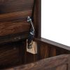 Hall Tree with 4 Hooks , Coat Hanger, Entryway Bench, Storage Bench, 3-in-1 Design, 40INCH, for Entrance, Hallway