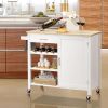 Rolling Storage Cabinet Kitchen Cart For Home And Bar Commercial Usage