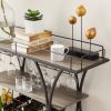 Kitchen Cart 3-Drawer Removable Storage Rack Trolley Cart with Rolling Wheels